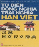 Ebook Từ điển đồng nghĩa trái nghĩa Hán Việt