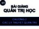 Bài giảng Quản trị học: Chương 2 - Trường ĐH Tài chính - Marketing