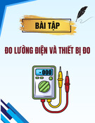 Bài tập Đo lường điện và thiết bị đo