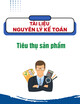 Tài liệu Nguyên lý kế toán - Tiêu thụ sản phẩm