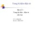 Bài giảng Trang bị điện - Điện tử: Bài 2 - Lê Minh Hà